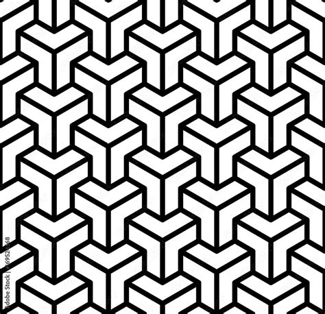 goyard pattern illustrator|Mastering Seamless Abstract Cube Pattern in Adobe Illustrator.